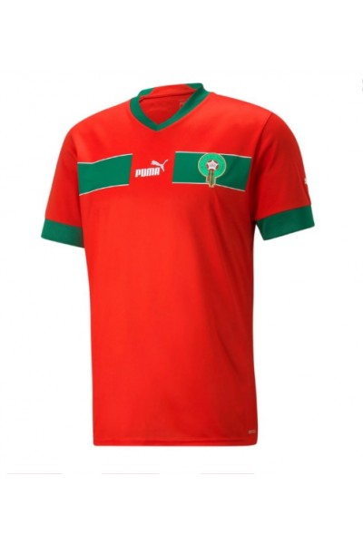 Fotbalové Dres Maroko Domácí Oblečení MS 2022 Krátký Rukáv